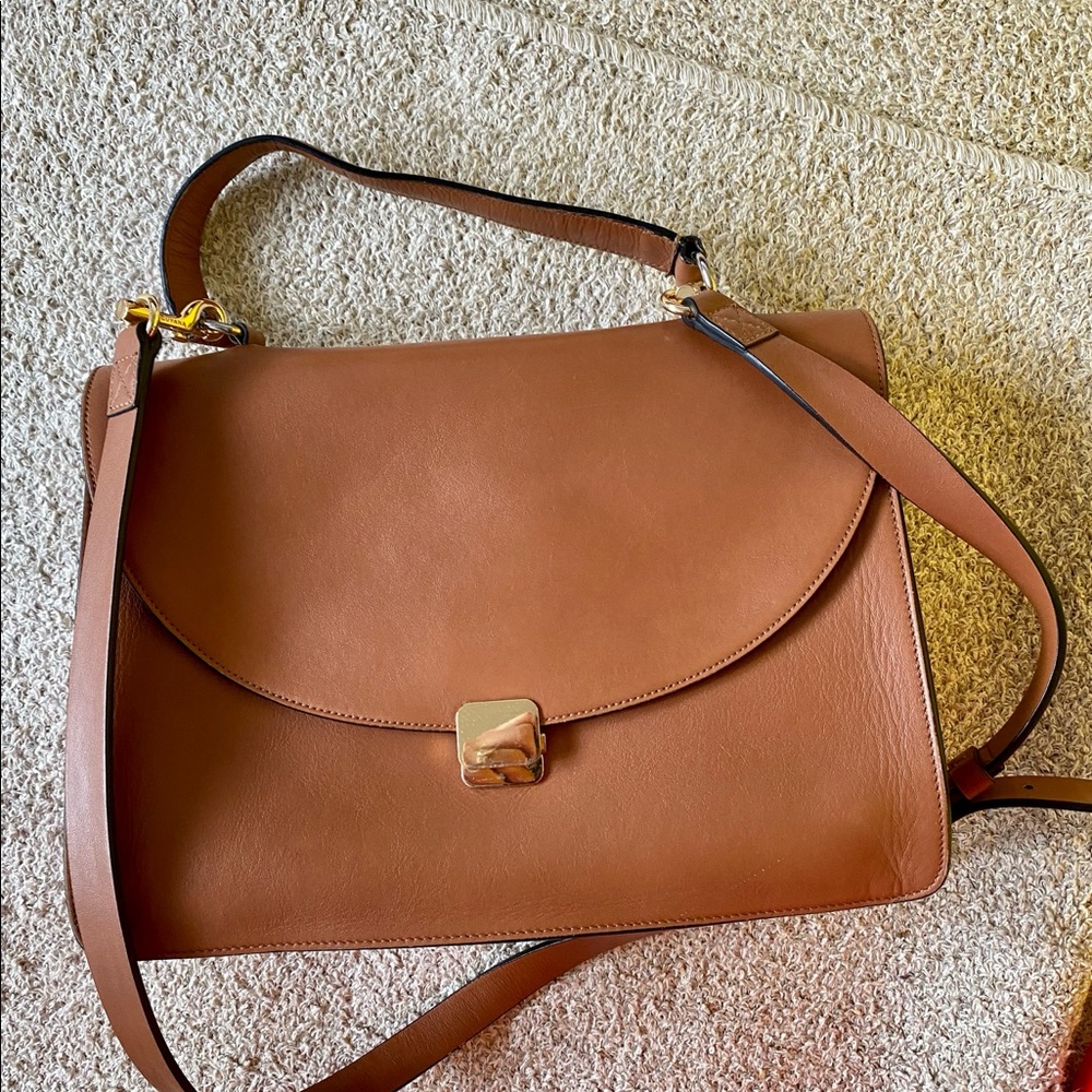 Cuyana Messenger Bag, with handle, strap